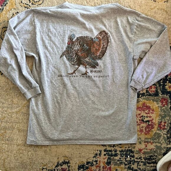 Heybo Outdoors Long Sleeve Tee – Size [Boys XL] - Picture 3 of 3